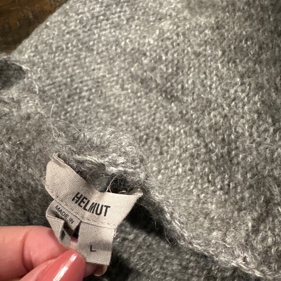 Helmut Alpaca and Wool Blend Sweater sz L - Picture 6 of 9